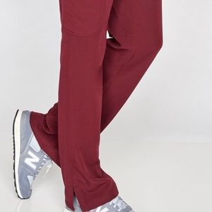 Figs scrub Burgundy Kade Cargo Large